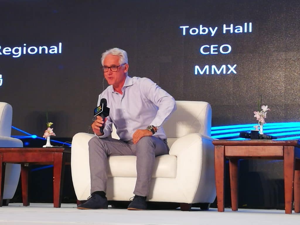 Picture of Toby Hall, CEO of domain company MMX