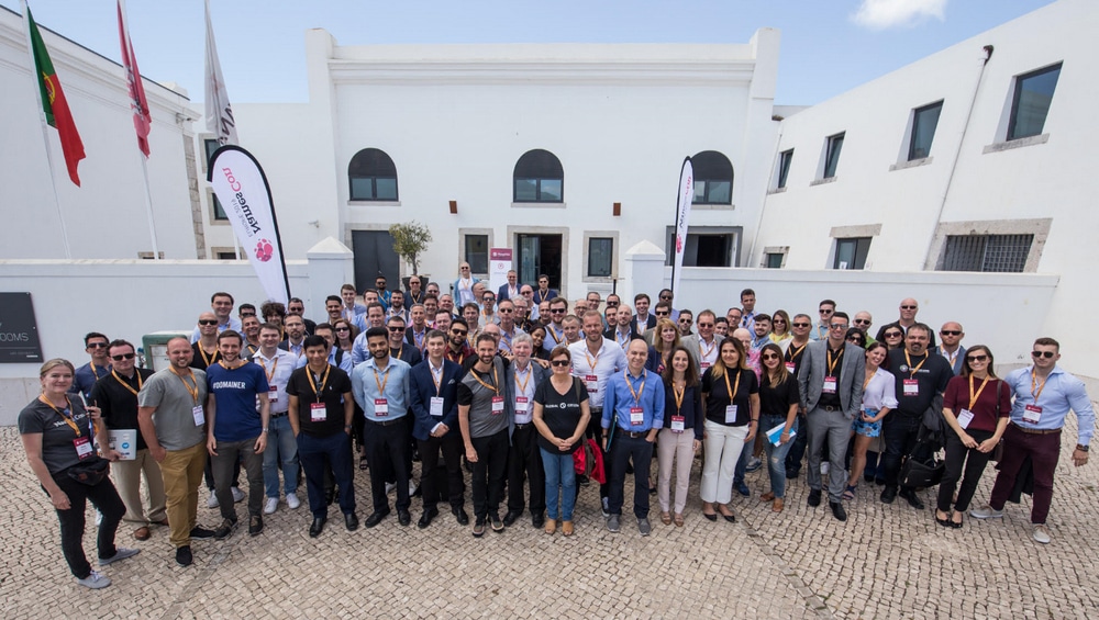 Group photo for people at NamesCon Europe 2019