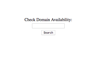GoDaddy API: Check Domain Availability