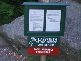 Rock Scramble entrance