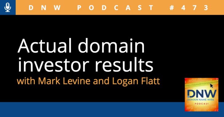 Actual Domain Investor Results with Mark Levine and Logan Flatt