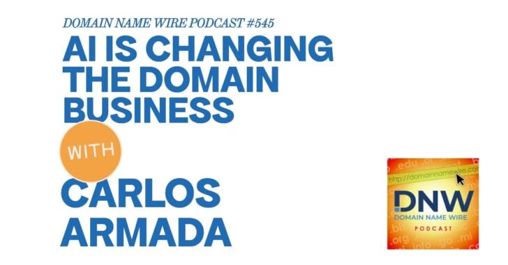 AI is changing the domain business – DNW Podcast #545
