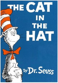 The Cat in the Hat by Dr. Suess book cover