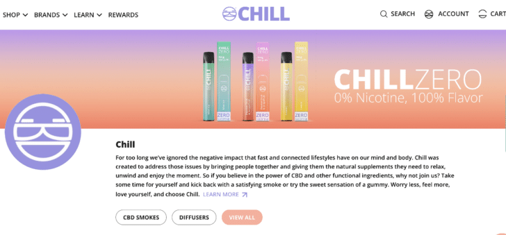 Website for Chill.com