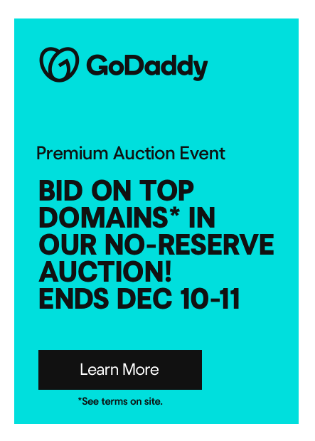 GoDaddy Domains