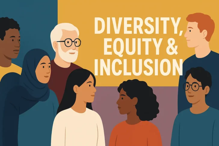 Image of diverse group of people