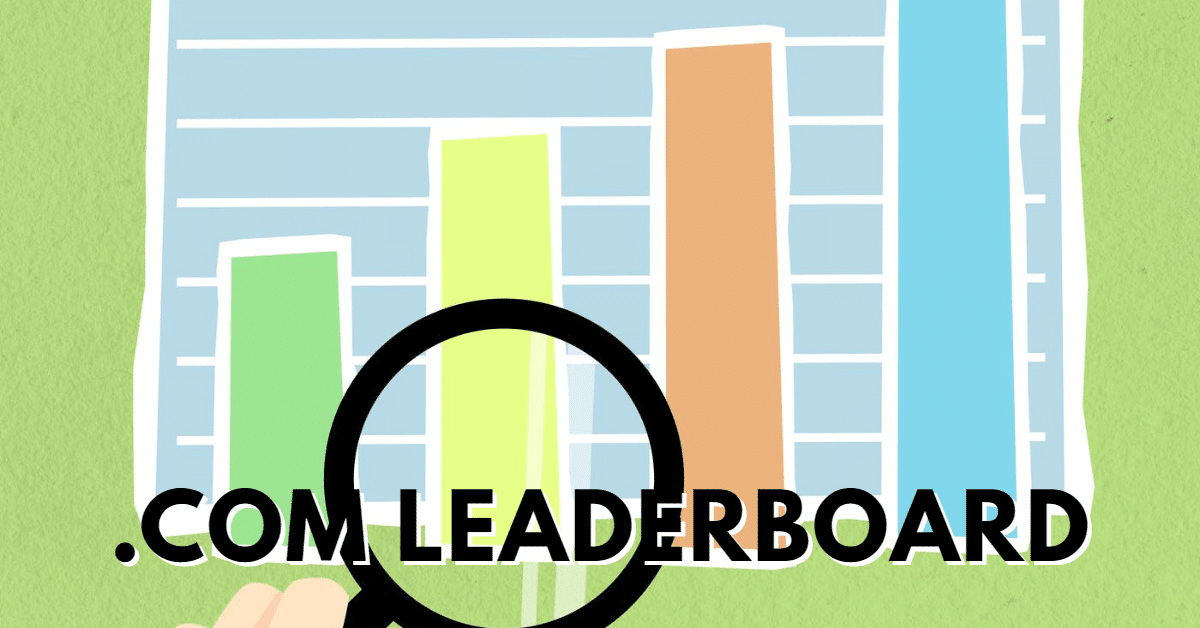 Read more about the article Who’s on top? .Com Leaderboard update