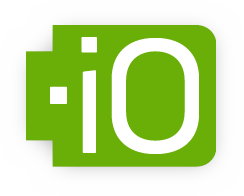 .io domain logo