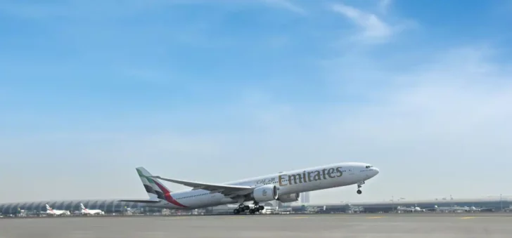 Emirates airplane