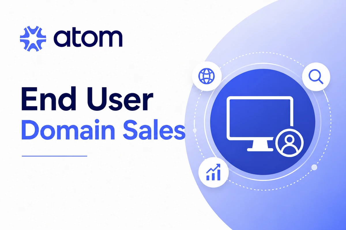 End user domain sales: Atom Edition - Domain Name Wire | Domain Name News