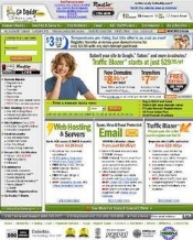 GoDaddy.com in 2005. It was "a bit" cluttered.