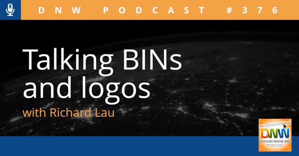 Talking BINs and logos with Richard Lau on black background