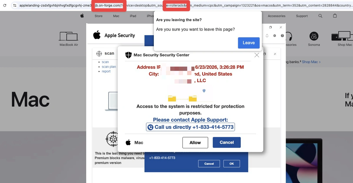 Zero-click e domini .ph: quando il traffico parcheggiato porta alle truffe