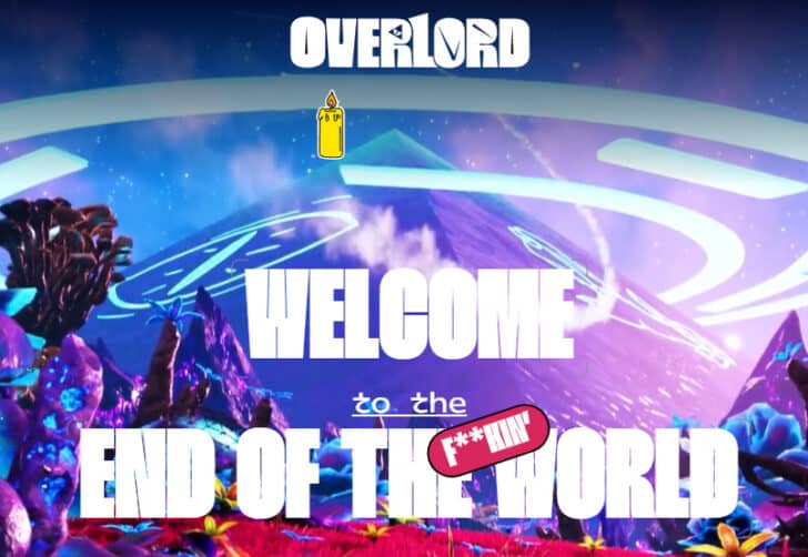 overlord.xyz home page screenshot