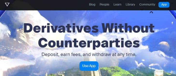 Primitive.xyz website says "derivatives without counterparties"