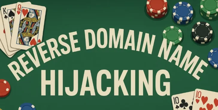 Reverse Domain Name Hijacking on a card table