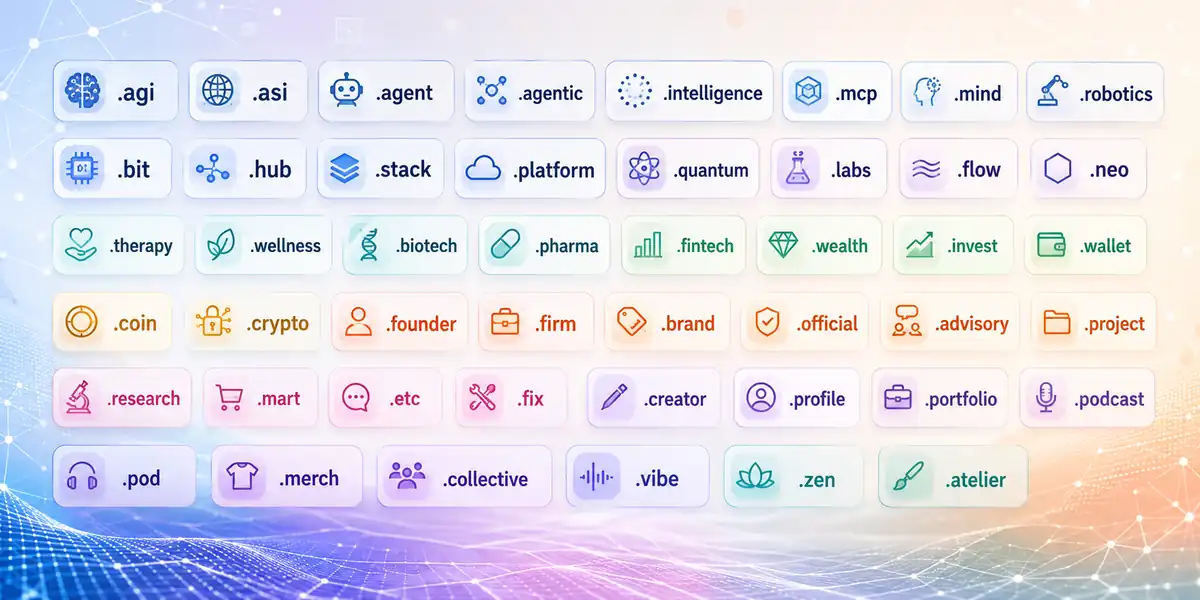 Radix scopre 46 nuovi gTLD: AI, fintech e creator economy entrano nel round ICANN