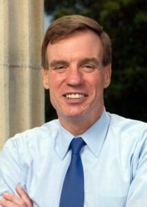 Headshot of Mark Warner, US Senator from Virginia