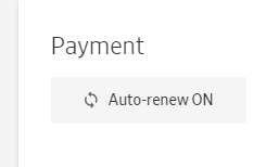 Auto-renew button on WSJ.com
